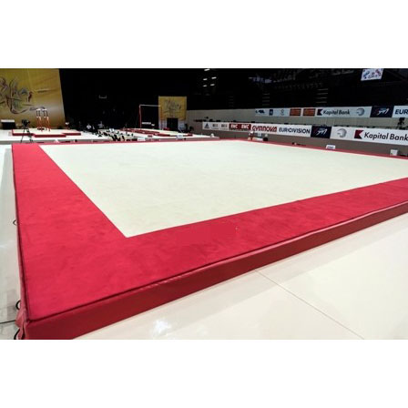 Competition Spring Floor 14 X 14 M Glasgow With Carpet Fig