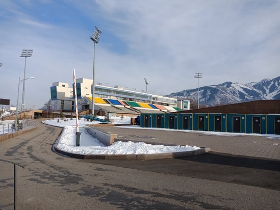 Alatau cross-country skiing and biathlon centre Almaty, Kazakhstan