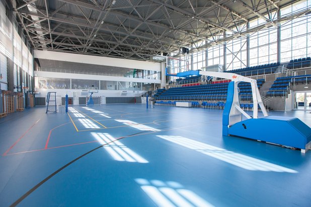 Sport and fitness centers with multisports hall