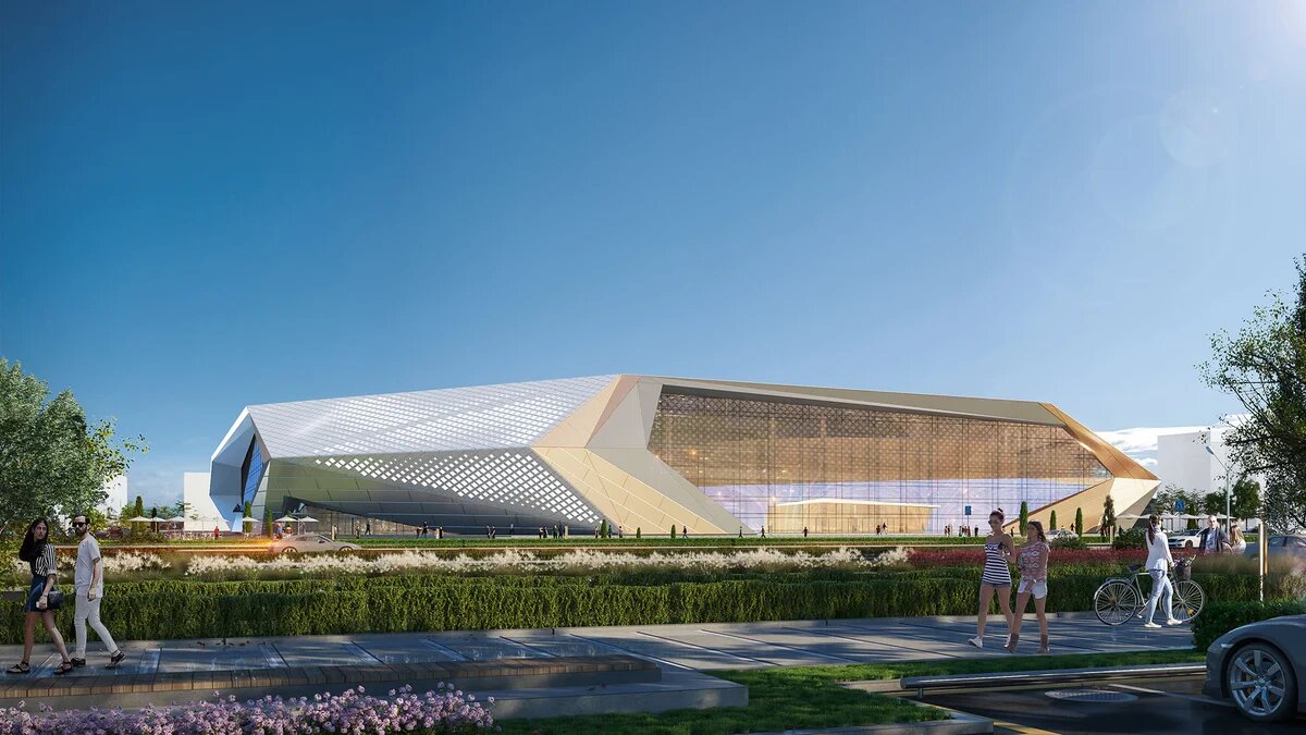 Indoor track and field facility, Nur-Sultan, Kazakhstan