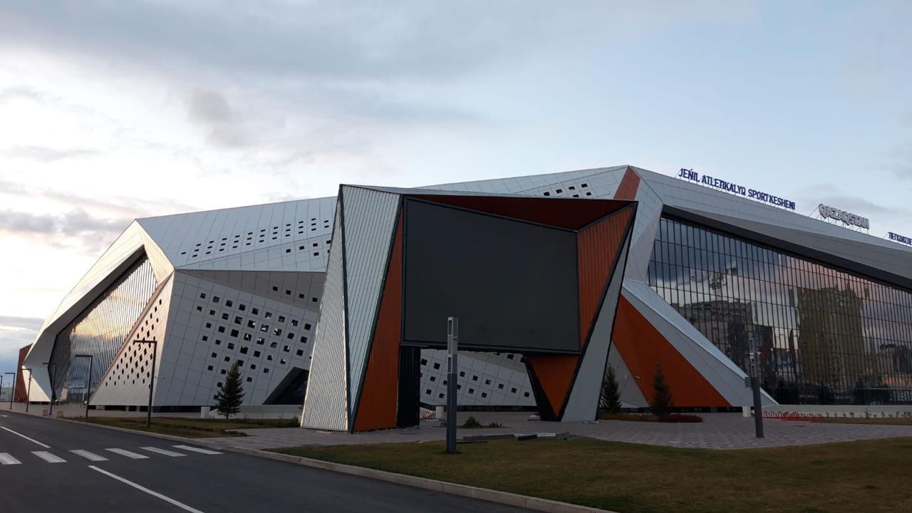 QAZAQSTAN indoor track and field arena Nur-Sultan, Kazakhstan