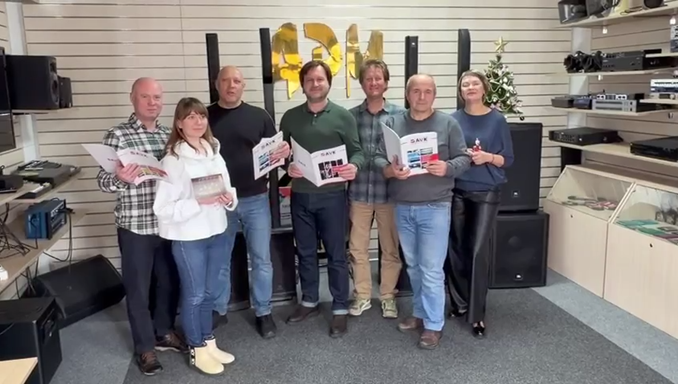 New Year Greetings from the AVK Distributor in Kazakhstan