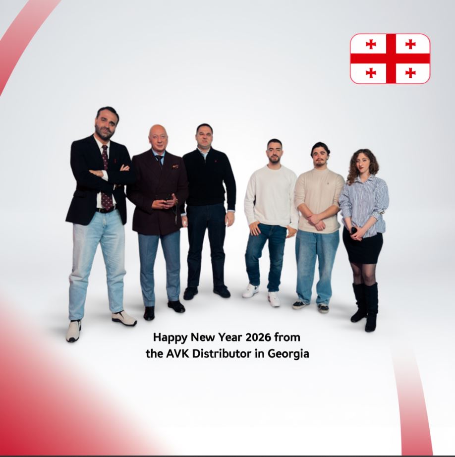 New Year Greetings from the AVK Distributor in Georgia