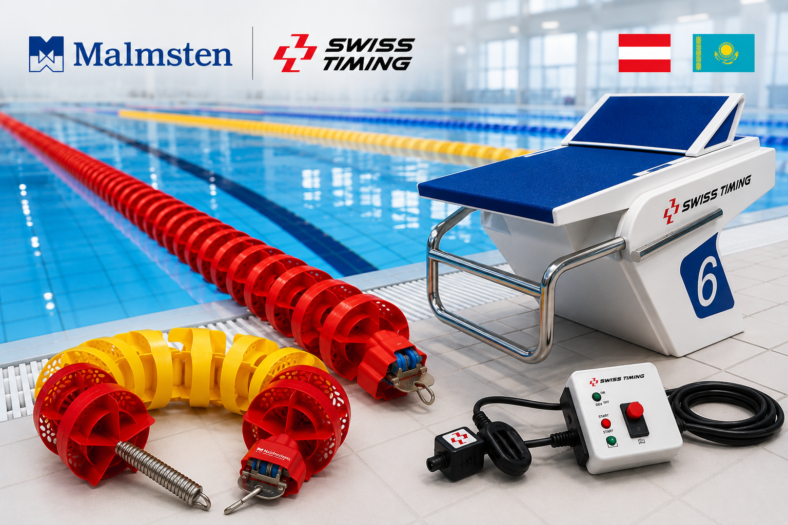AVK GmbH signed a contract for equipment supply for the venue preparation for the World Aquatics Swimming World Cup Astana 2026