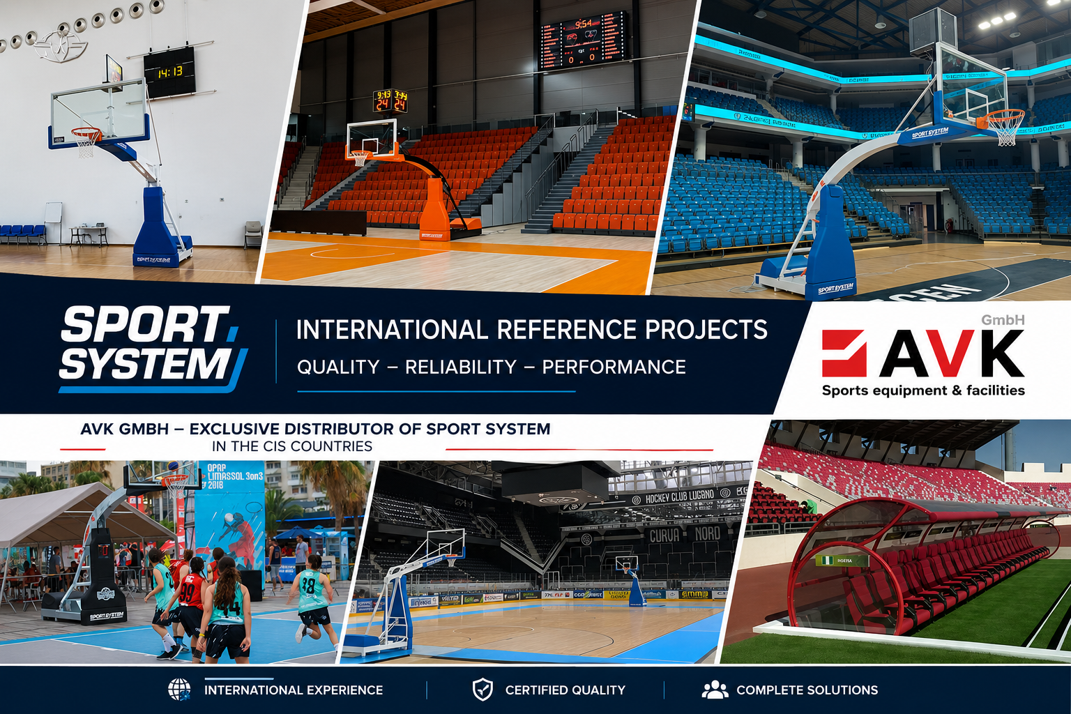 AVK GmbH Presents the Updated International Sport System Reference List