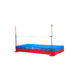 Single cover high jump landing system