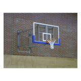 Basketball unit to be mounted on the wall