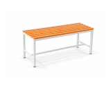 Sitting bench 1.5 m long, with top made of plywood