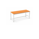 Sitting bench 2 m long, with top made of plywood
