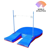 Major championship pole vault landing system 10,00 x 7,00 x 0,87/0,47m, World Athletics Certified
