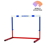 Painted international hurdle , World Athletics Certified