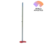 Grand Prix aluminum high jump standards (per pair), World Athletics Certified
