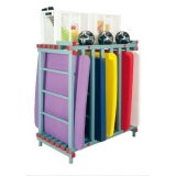 Rack for swim mats storage - combi