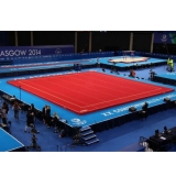 Training Spring Floor 13.05 x 13.05 m with roll-up mats