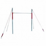 Training adjustable high bar. Short cable