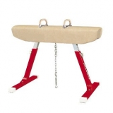 Competition pommel horse. Leatherette - FIG approved