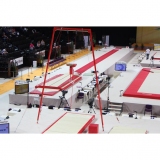 Competition set of landing mats London for Rings - FIG approved