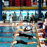 Timing and Scoring system for Swimming Aquasport V certificated by FINA