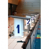Starting platform for Swimming competitions AquaFalse certificated by FINA