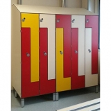 Lockers L/TI door variant for gyms, swimmings pools and wellness areas