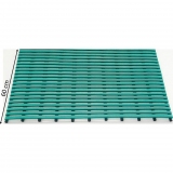 Flooring mat for locker rooms and swimming pools Duckboard PVC