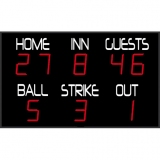 Scoreboard for baseball outdoor range FBB