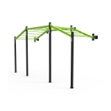 Cross area modules for gyms WALL UP AND DOWN (5 meters) WM2