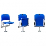 Stadium seats M2007 on swivel stand - certificated by FIBA, UEFA /FIFA