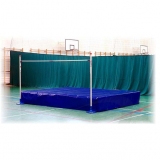 High jump school landing area made of mats W-4355-S