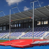 Pole vault competition stand professional STT15-65 - IAAF approved