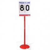 Pole vault stand position board T2-S410