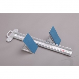Competition aluminium starting block with high foot supports PBS15-02-W - IAAF approved