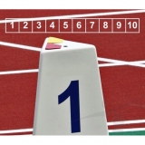 Competition lane markers set for athletics track events LM-60/10