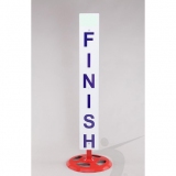 Competition finish line posts for athletics track events SLM-S0450