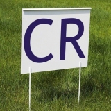 Record marker for throwing athletic events CR-S291