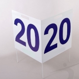 Competition distance marker set for throwing athletic events DM14/12-S0463