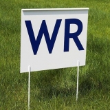 Record marker for throwing athletic events WR-S292