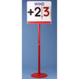 Wind speed display board for athletic events T3-S275