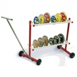 Discus throwing athletics discus rack DR-26-W