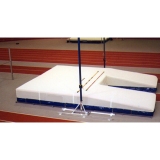 Pole vault competition landing area for athletic arenas