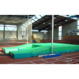 Pole vault competition landing area for athletic arenas - IAAF approved