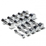 DUMBELLS CHROMED for fitness and weightlifting