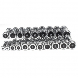 DUMBELLS CHROMED NEW for fitness and weightlifting