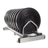 BUMPER PLATE RACK for fitness and weightlifting