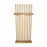 PILATES WOODEN RODS RACK for fitness training