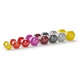 DUMBELLS of VINYL for aerobics and toning classes
