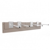 ELASTIC MULTIPLE COMPACT RACK HOLDER for fitness training