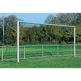 Soccer goals, with aluminium cast corner joints 7.32x2.44 m - FIFA approved