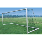 Soccer goals, Transportable, with welded mitres, 7.32x2.44 m - 2
