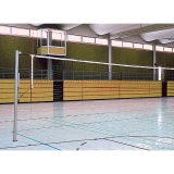Volleyball posts Standard with spindle tensioning device - acc. to EN 1271